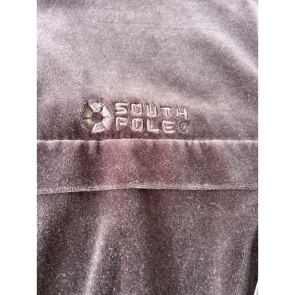 Vintage Southpole Mens Large Black Fleece Jacket B4 - Picture 2 of 5